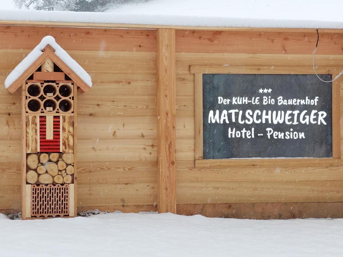 Bio-Bauernhof-Hotel Matlschweiger Lassing  Dış mekan fotoğraf